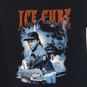 Ice Cube Black Graphic Tee Large